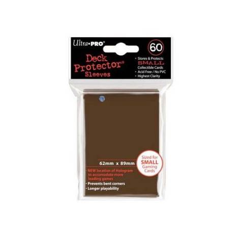 Ultra Pro - Small 60 Sleeves Solid Brown Gloss (REM84028)