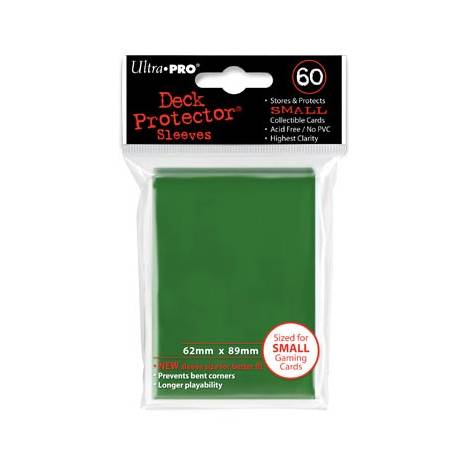 Ultra Pro - Small 60 Sleeves Solid Green (REM82966)