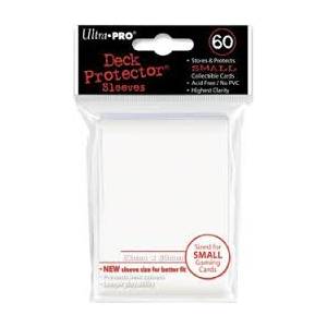 Ultra Pro - Small 60 Sleeves Solid White (REM82963)