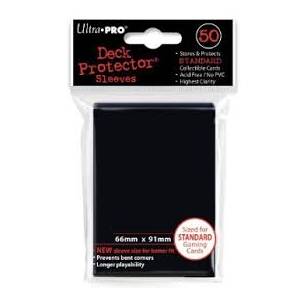 Ultra Pro Standard 50 Sleeves Black (REM82669)