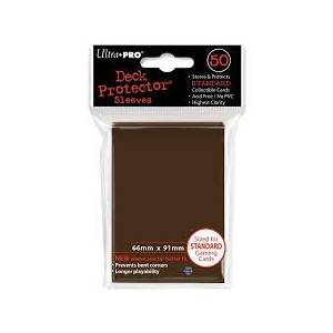 Ultra Pro - Standard 50 Sleeves Solid Brown