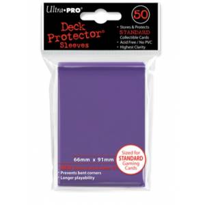 Ultra Pro - Standard 50 Sleeves Solid Purple (REM82676)