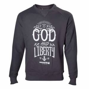UNCHARTED 4 - FOR GOD AND LIBERTY SWEATER - SIZE M/L/XL (SW302030UNC-M/L/XL)