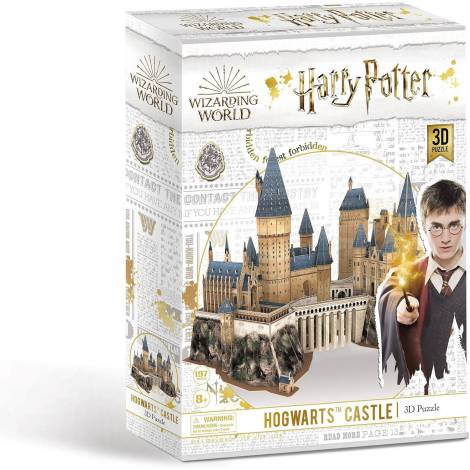 University Games - 3D Παζλ Harry Potter: Κάστρο Χόγκουαρτς (Hogwarts Castle) (English)