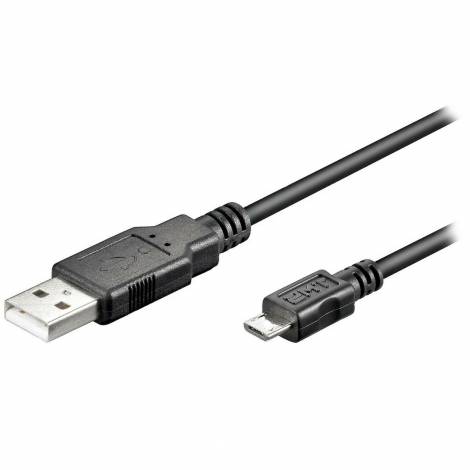 Usams Braided USB / USB-C to Lightning / Type-C / micro USB Cable Μαύρο 1.2m (SJ547USB01)