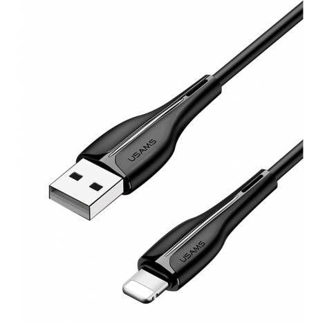 USAMS καλώδιο Lightning σε USB US-SJ371, 10W, 1m, μαύρο