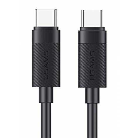 USAMS καλώδιο USB-C SJ780, 60W, 480Mbps, 1m, μαύρο