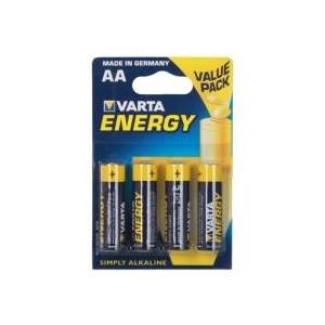 VARTA ALKALINE ENERGY LR6/ MINION AA - 4 PACK