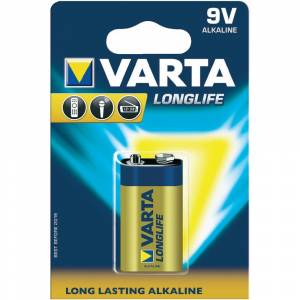 VARTA ALKALINE LONG LIFE 6LR61/ΠΛΑΚΕ Ε 9V - 1 PACK