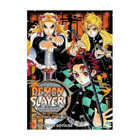 Viz Demon Slayer: Kimetsu no Yaiba - The Official Coloring Book 2 Paperback Manga