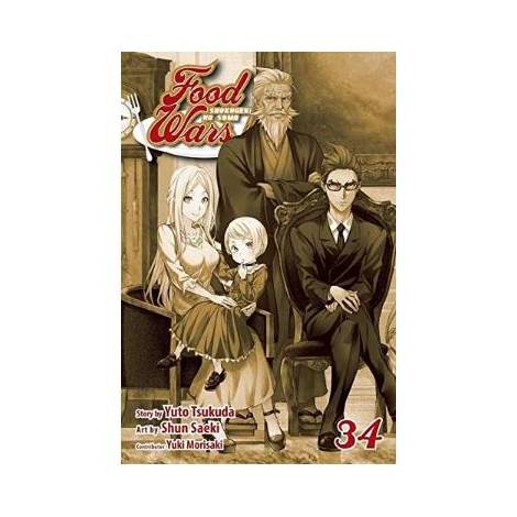 Viz Food Wars Shokugeki No Soma GN Vol. 34 Paperback Manga