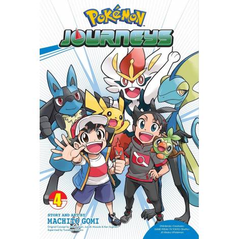 Viz Pokemon Journeys Vol. 4 Paperback Manga
