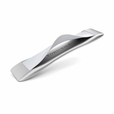 Vonmählen Backbone® The Phone Grip (Pop holder for smartphone) – White / Silver (R031P0008)
