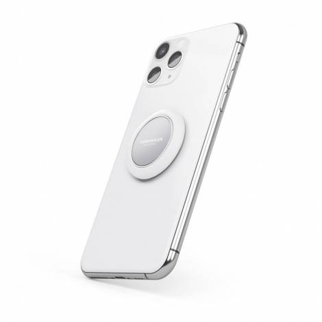 Vonmählen New Backflip Signature The Phone Grip (aluminium Ring για smartphone & magnetic car holder) – Silver