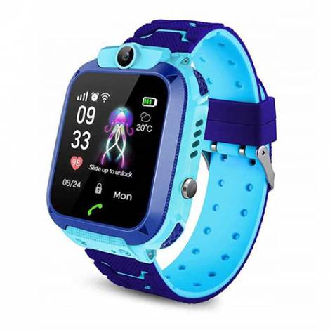 WATERPROOF SMART WATCH FOR KIDS BLUE