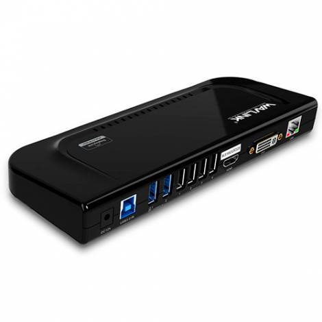 WAVLINK USB 3.0 UNIVERSAL DUAL DISPLAY DOCKING STATION