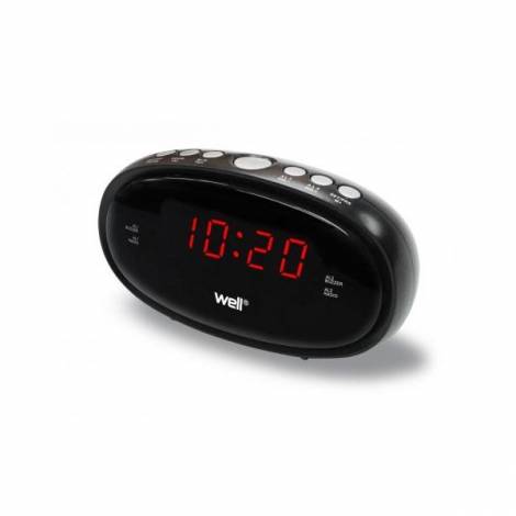WELL Ψηφιακό ρολόι - ξυπνητήρι CLOCK-DESK-RELAX-WL