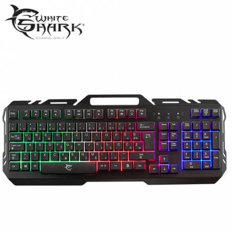 WHITE SHARK GAMING KEYBOARD METAL US GLADIATOR-2