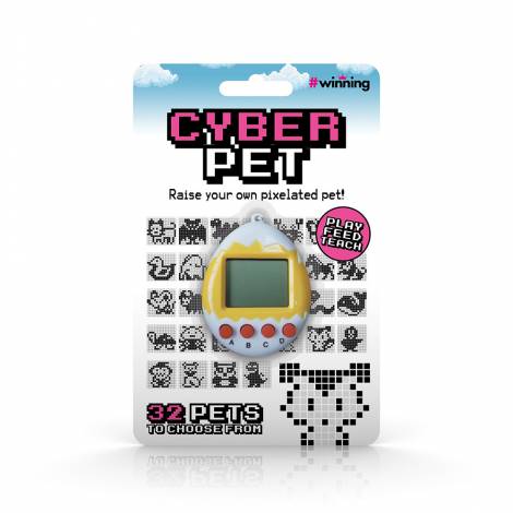 Winning Cyber Pet Καταπληκτικό ρετρό ηλεκτρονικό παιχνίδι κατοικίδιο σε σχήμα μπρελόκ