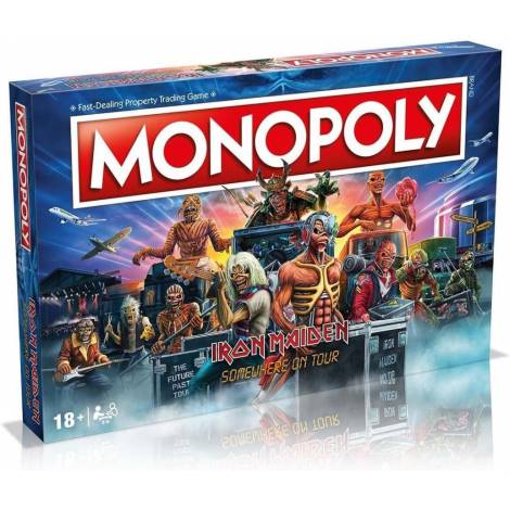 Winning Moves: Monopoly - Iron Maiden Somewhere on Tour (WM01790-EN1)