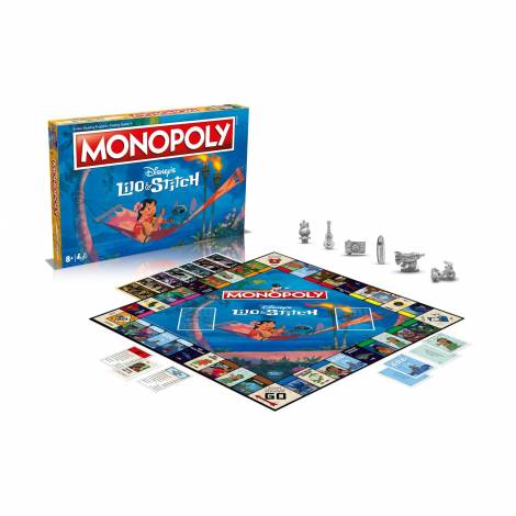 Winning Moves: Monopoly - Lilo  Stitch Board Game (WM02869-EN1)