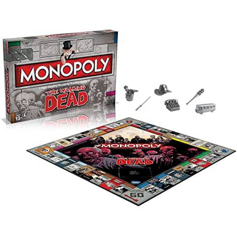 Winning Moves: Monopoly Walking Dead Survival Edition Board Game (021470)