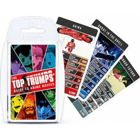 Winning Moves: Top Trumps - Guide to Anime Movies Playing Cards (WM03713-EN1-6)