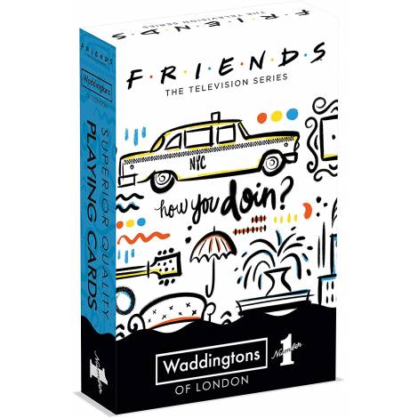Winning Moves: Waddingtons No.1 - Friends Playing Cards (035866)