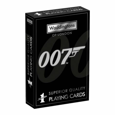 Winning Moves: Waddingtons No.1 - James Bond Uk 12 Playing Cards (WM00383-EN1)