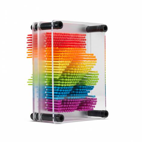 Winning Rainbow Pin Art - Επιτραπέζιο διακοσμητικό 3D Pin Art - Πολύχρωμο