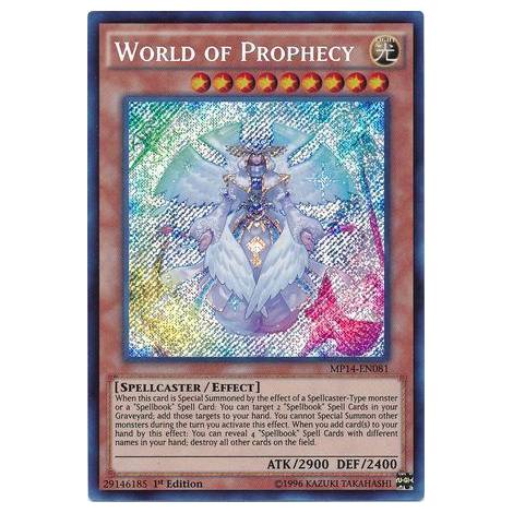 World of Prophecy - MP14-EN081 - Secret Rare 1st Edition