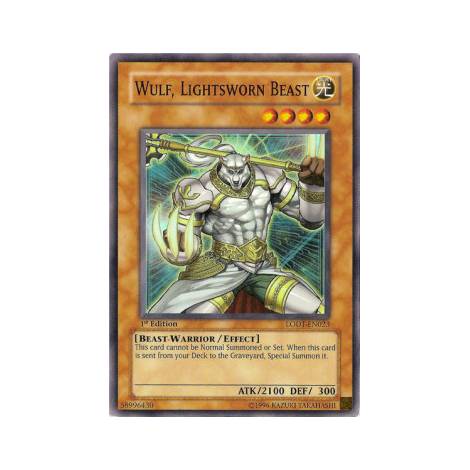 Wulf, Lightsworn Beast (Super Rare LODT )
