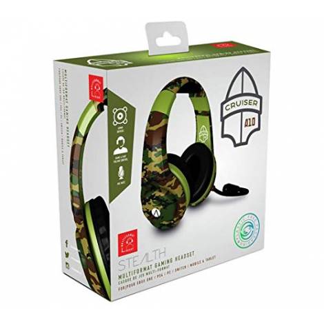 XP-Cruiser Woodland Camo Multi Format Stereo Gaming Headset (PS4)