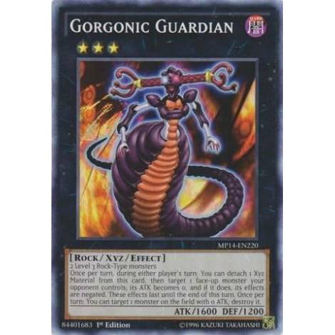 YU-GI-OH! - Gorgonic Guardian (MP14-EN220) - Mega Pack 2014 - 1st Edition - Common