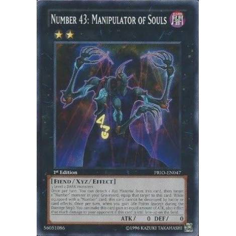 YU-GI-OH! - Number 43: Manipulator of Souls (PRIO-EN047) - Primal Origin - Unlimited Edition - Common