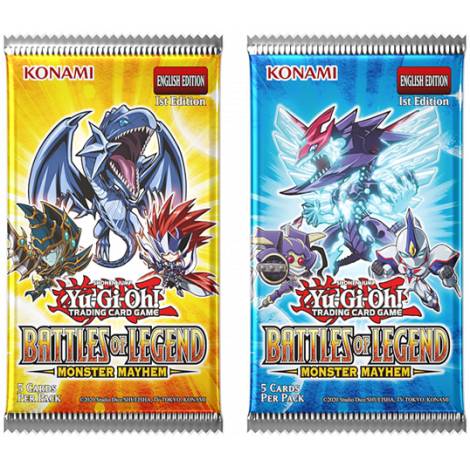 Yu-Gi-oh! TCG Battles of Legend Monster Mayhem booster pack (5cards)