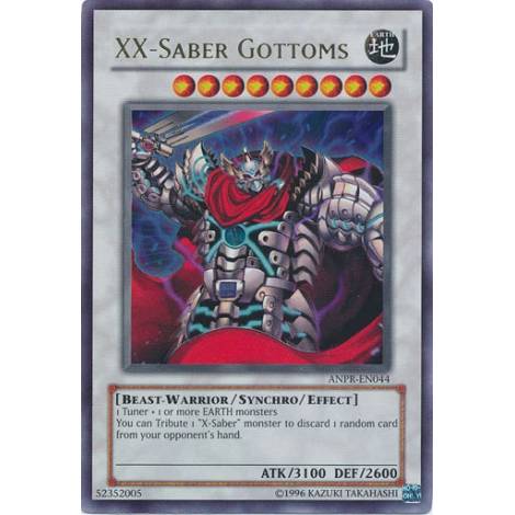 Yu-Gi-Oh! - XX-Saber Gottoms (ANPR-EN044) - Ancient Prophecy - Unlimited Edition - Ultra Rare