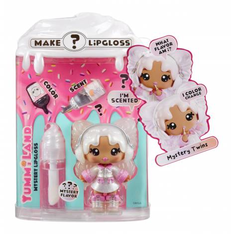 YUMMILAND LIP GLOSS DOLL SERIES 2- MYSTERY CHASE 1 (SPRINKLES/AVA ICE CREAM)