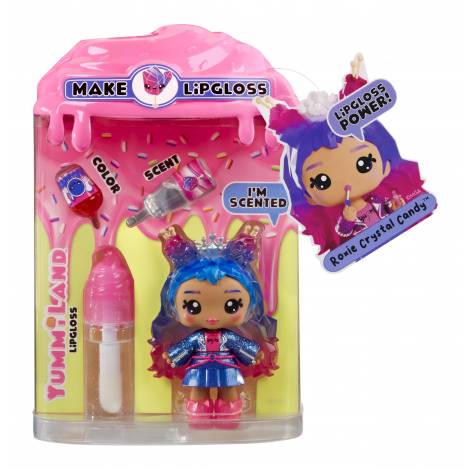 YUMMILAND LIP GLOSS DOLL SERIES 2- ROCK CANDY (ROXIE CRYSTAL CANDY)