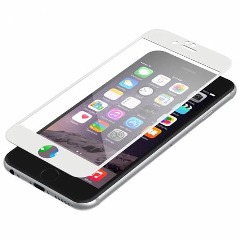 ZAGG InvisibleShield Full Face Tempered Glass – Apple iPhone 6s / 6 (λευκό πλαίσιο)