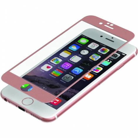 ZAGG InvisibleShield Full Face Tempered Glass – Apple iPhone 6s / 6 Plus (Rose Gold πλαίσιο)