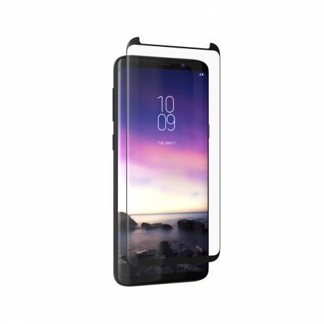 ZAGG InvisibleShield Full Face Tempered Glass – Samsung Galaxy S9 (μαύρο πλαίσιο)