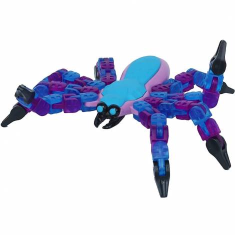 Zing KX160 Klixx Creaturez - Spider - Fidget & Antistress παιχνίδι που μπορεί να χρησιμοποιηθεί για δημιουργία κινούμενων σχεδίων Stop Motion